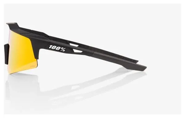100% Gafas 100% Speedcraft XS | Soft Tact Black | Hiper Red Multicapa