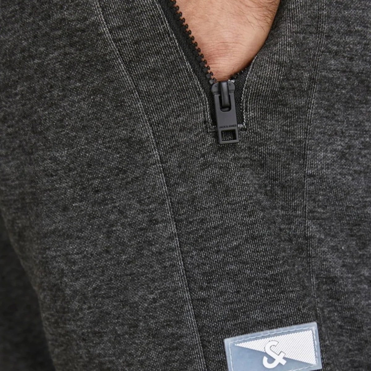 12184970 JPSTWILL JJAIR SWEAT PANTS NOOS SB DARK GREY MELANGE