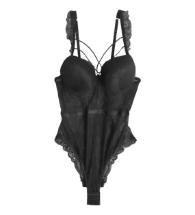 Body Copa Tiras negro