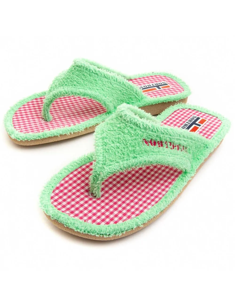 Chancla Confortable Para Mujer.  Northome  Homeflip  81259 Verde