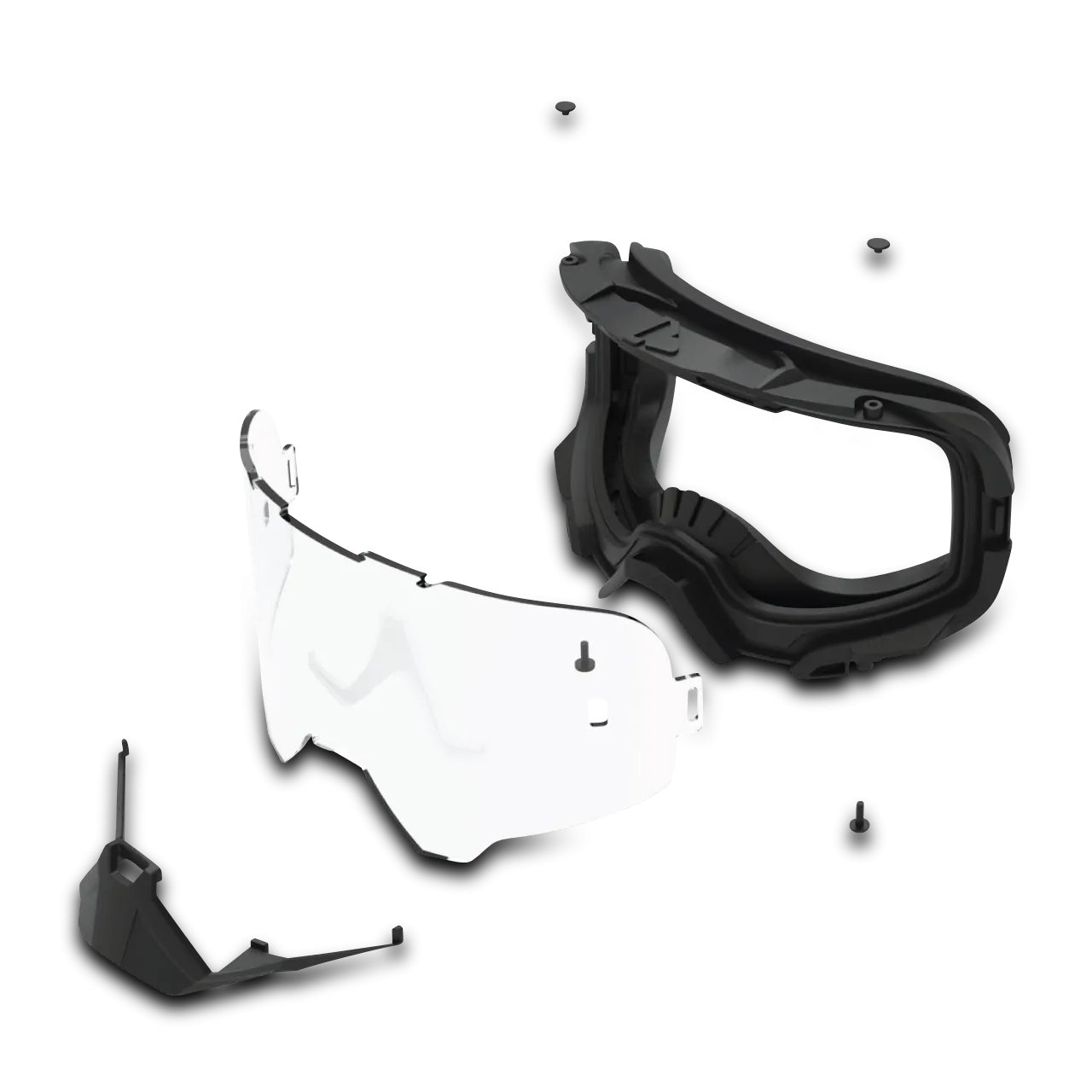 Gafas de Cross Leatt Velocity 6.5 Cryztal Iriz Rosa Fúcsia