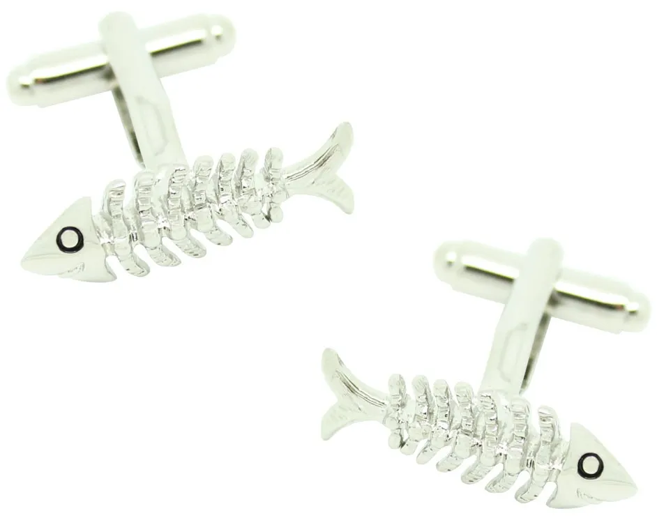 Gemelos para camisa Espina de Pez