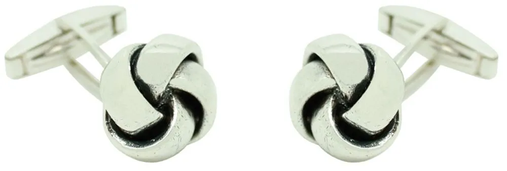Gemelos para camisa Nudo Plata 925