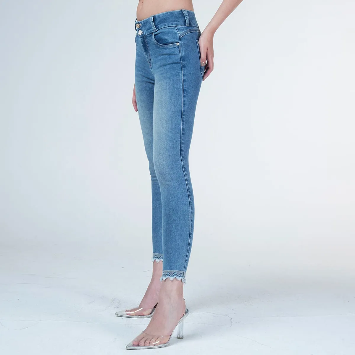 Jean Skinny Bordado Aria