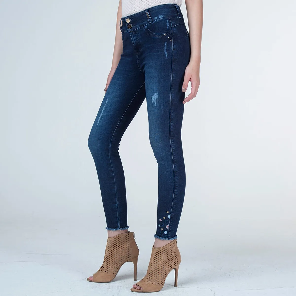 Jean Skinny Bordado Brithany