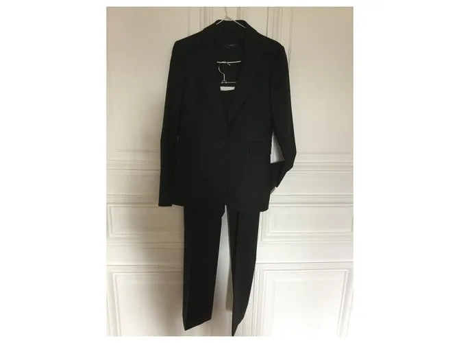 Joseph traje de pantalon Negro 