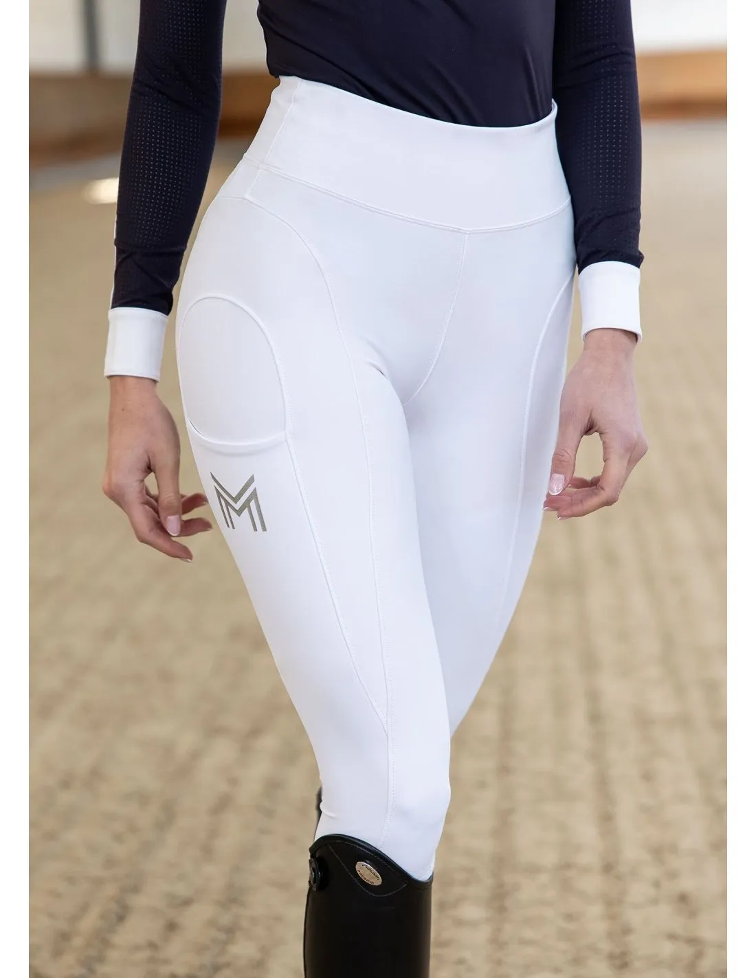 Leggins Outline Blanco Maximilian