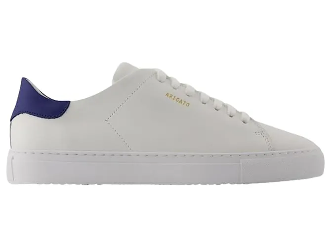 limpiar 90 Zapatillas - Axel Arigato - Piel - Blanco/Marina 