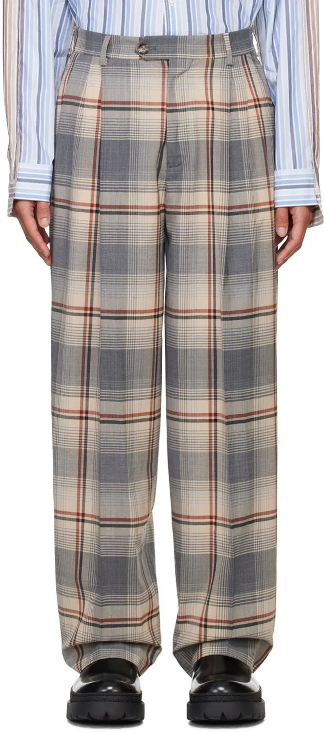 Marni Checked Trousers