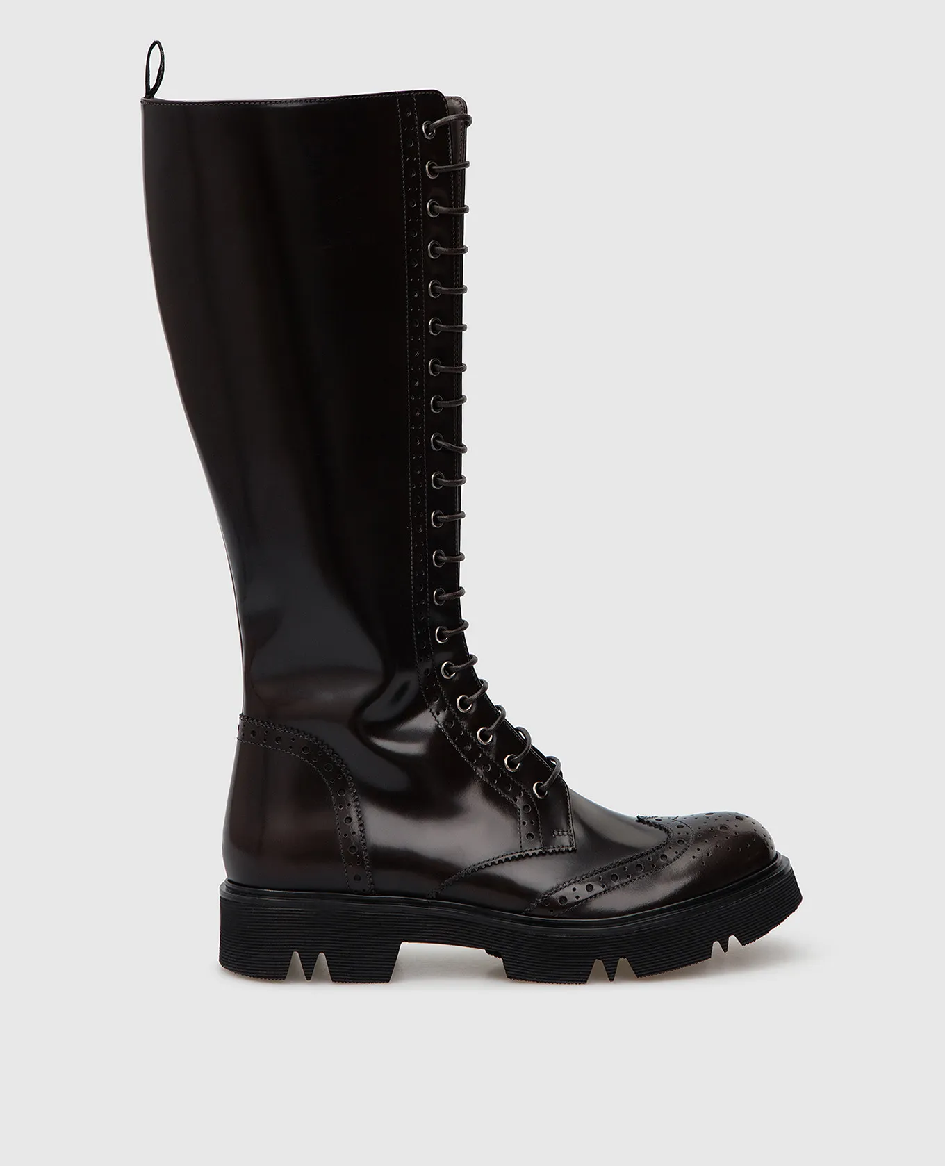 MYM Icarus dark brown leather boots