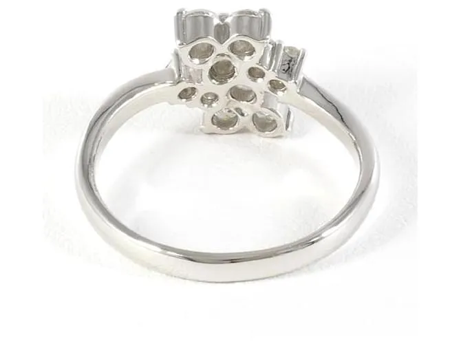 Otras joyas & Other Stories Platino PT900 & Anillo de diamantes (tamaño 12, 0.51ct) con un peso total de aproximadamente