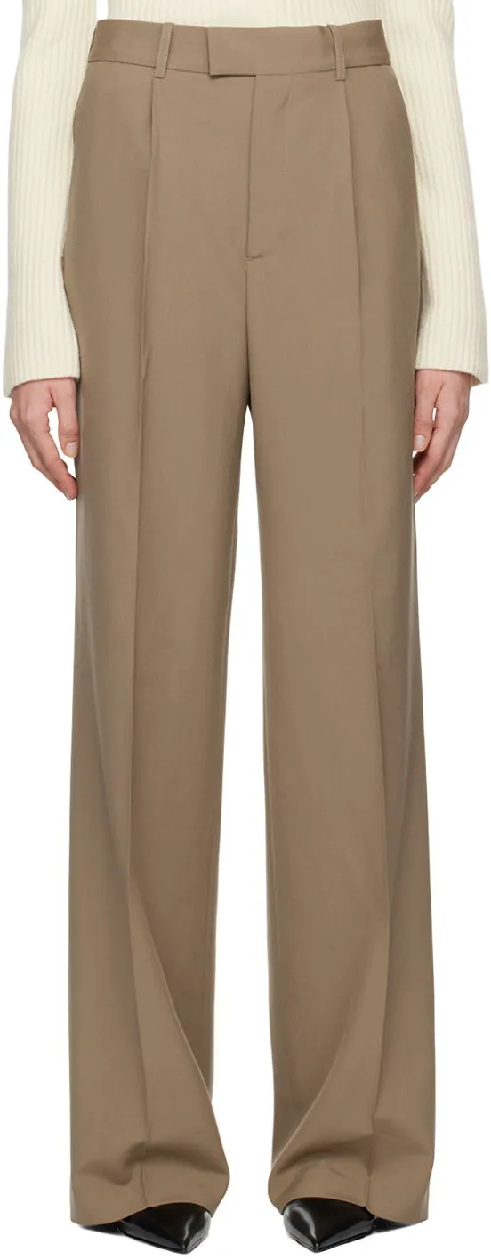Róhe Relaxed Single Pleated Trousers