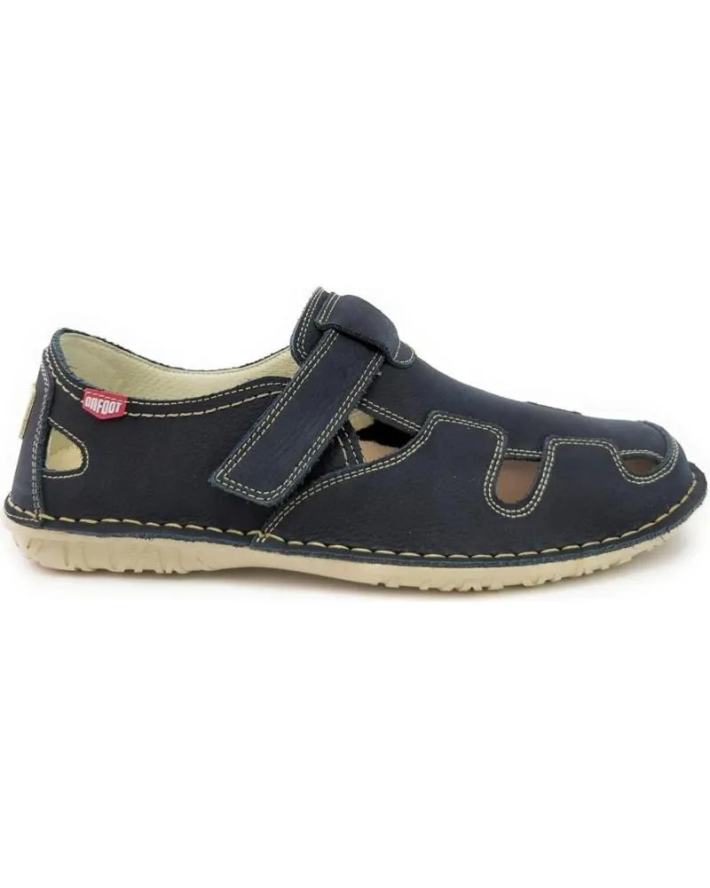 Sandalias ON FOOT  de Hombre CORFU 6905 PIEL  AZUL