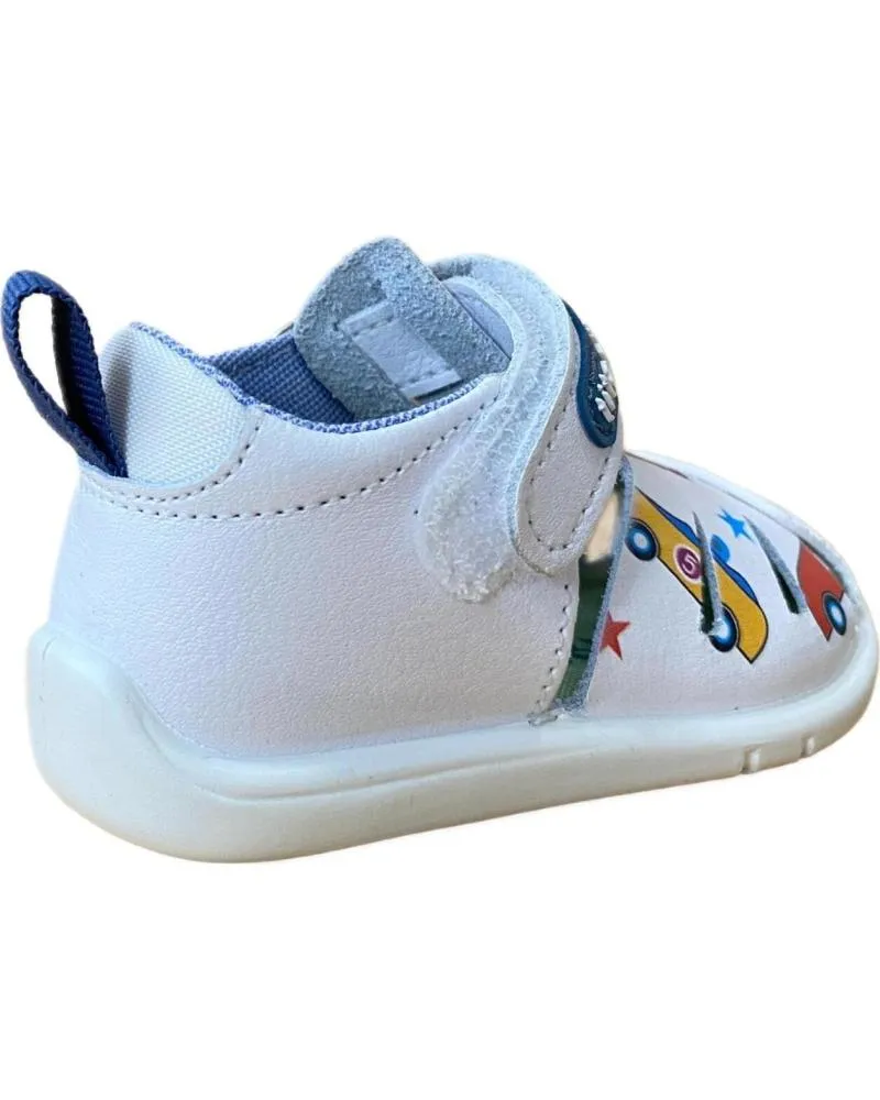 Sandalias TITANITOS  de Niño B 500 SANCARS SANDALIA RESPETUOSA  BLANCO