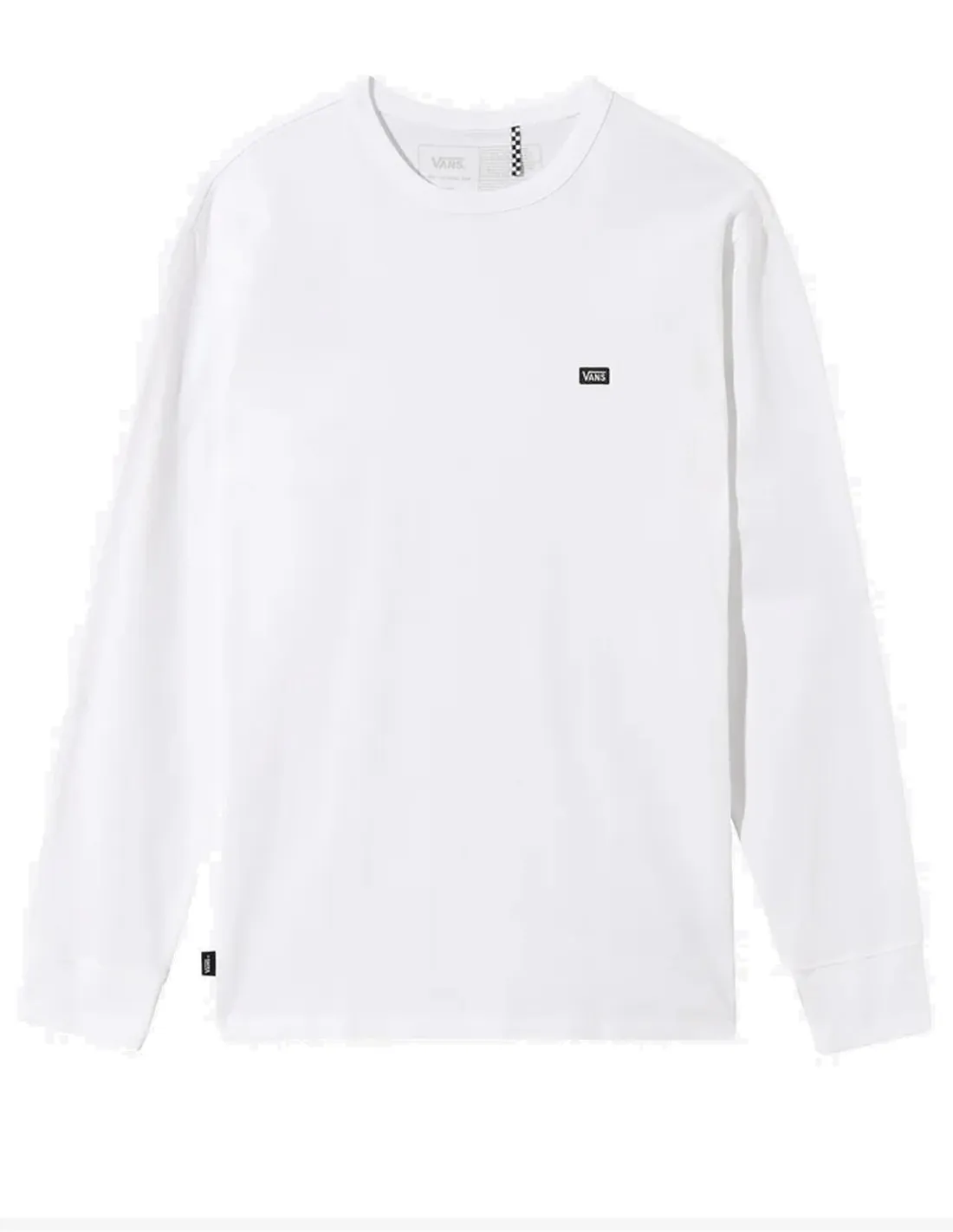 VANS Off The Wall - Blanco - Camiseta de manga larga