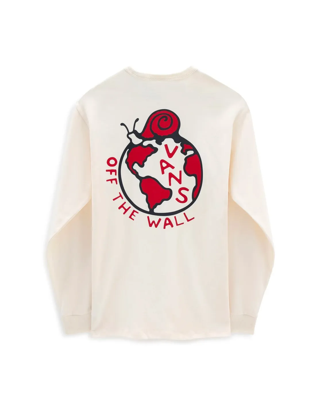 VANS Off the wall skate classic - Antique White - Camiseta de manga larga
