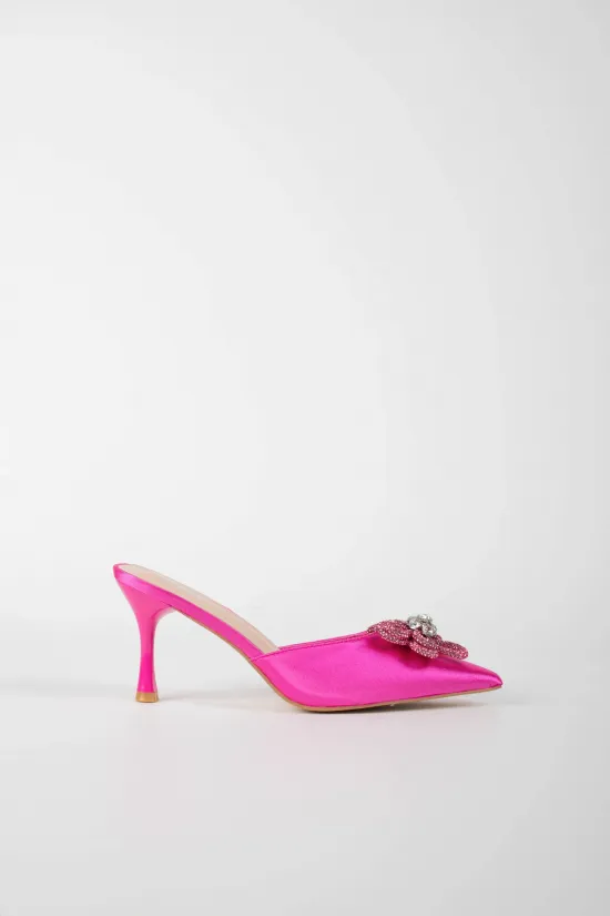 zapato de tacón niax - fucsia